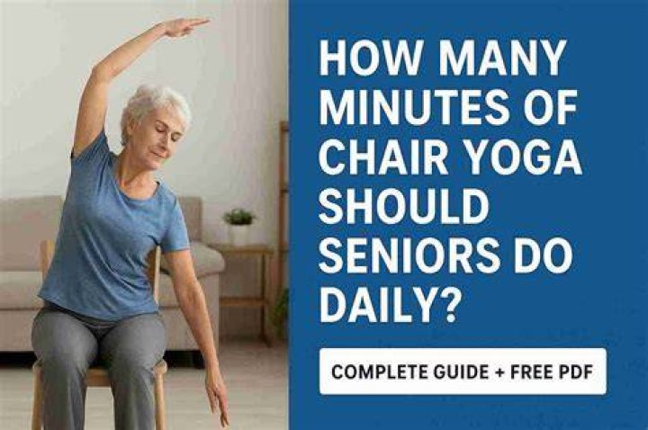 How many minutes a day should seniors exercise?