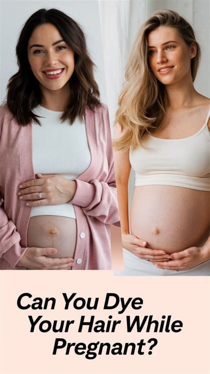 How many months pregnant can you dye your hair?