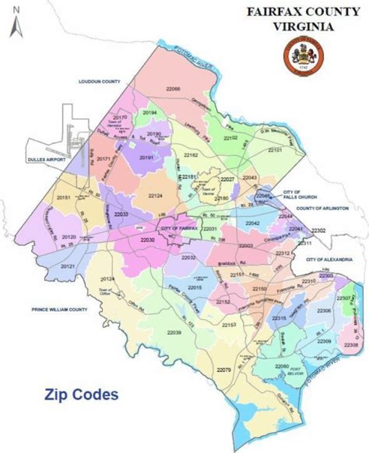 How many zip codes are in Alexandria VA?