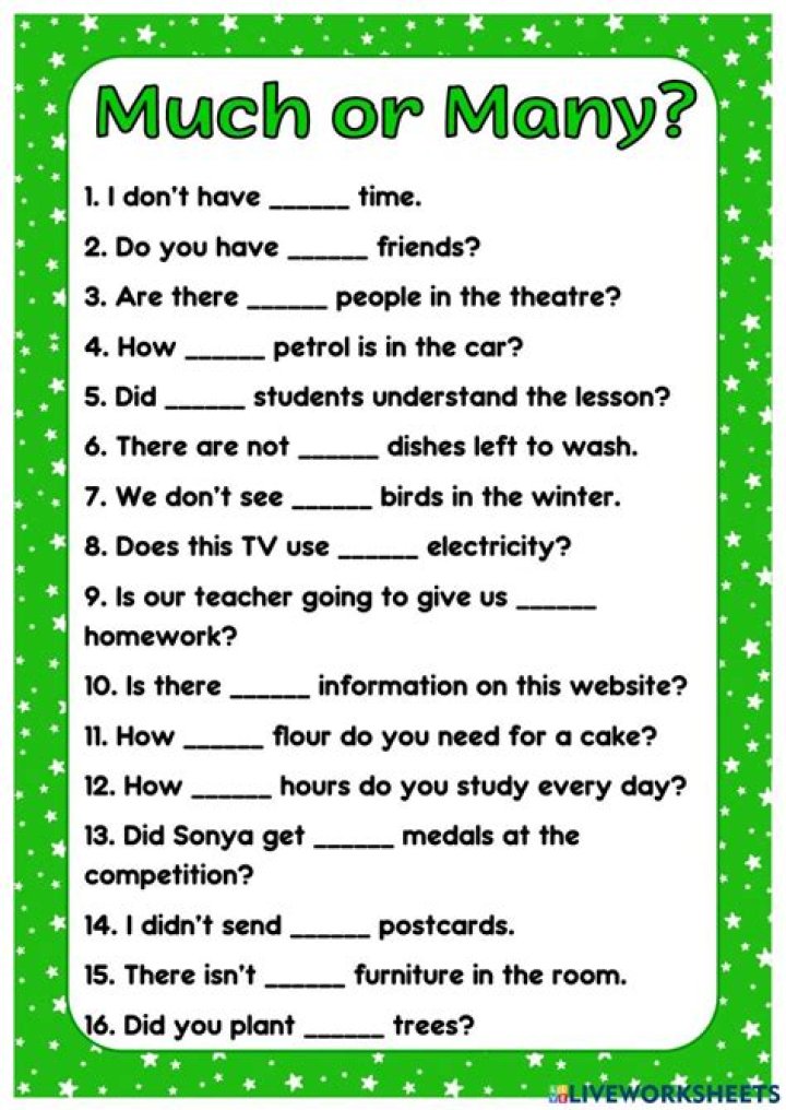 How Many Worksheets and How Much Does Each PDF Cost?