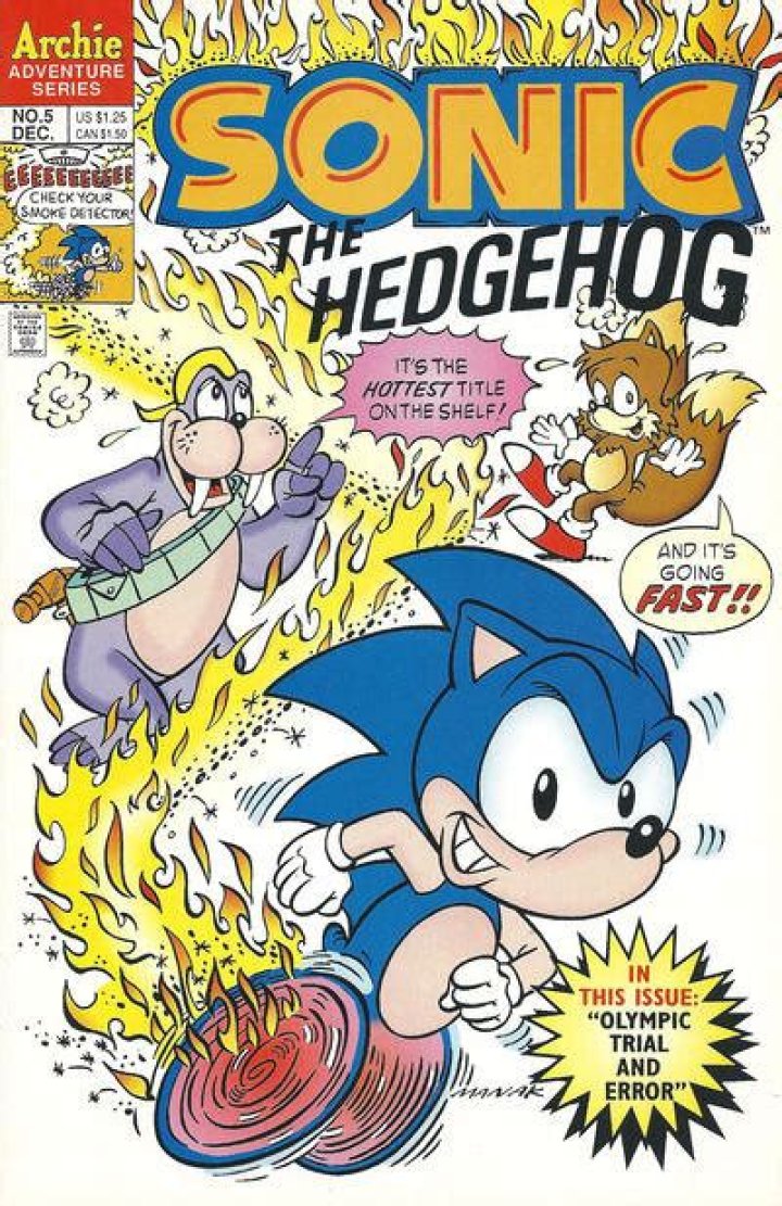 How much are Sonic the Hedgehog comics worth?