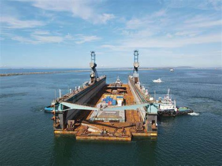 How much is a floating dry dock?