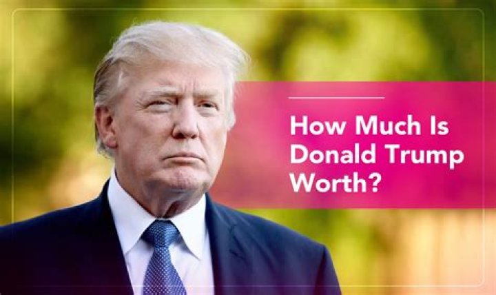 How Much Is Donald Trump Worth?