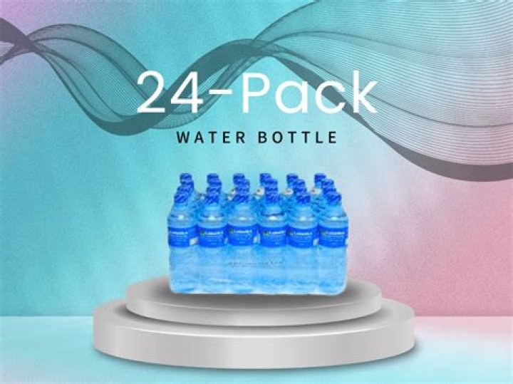 How much money is a 24 pack of water bottles?