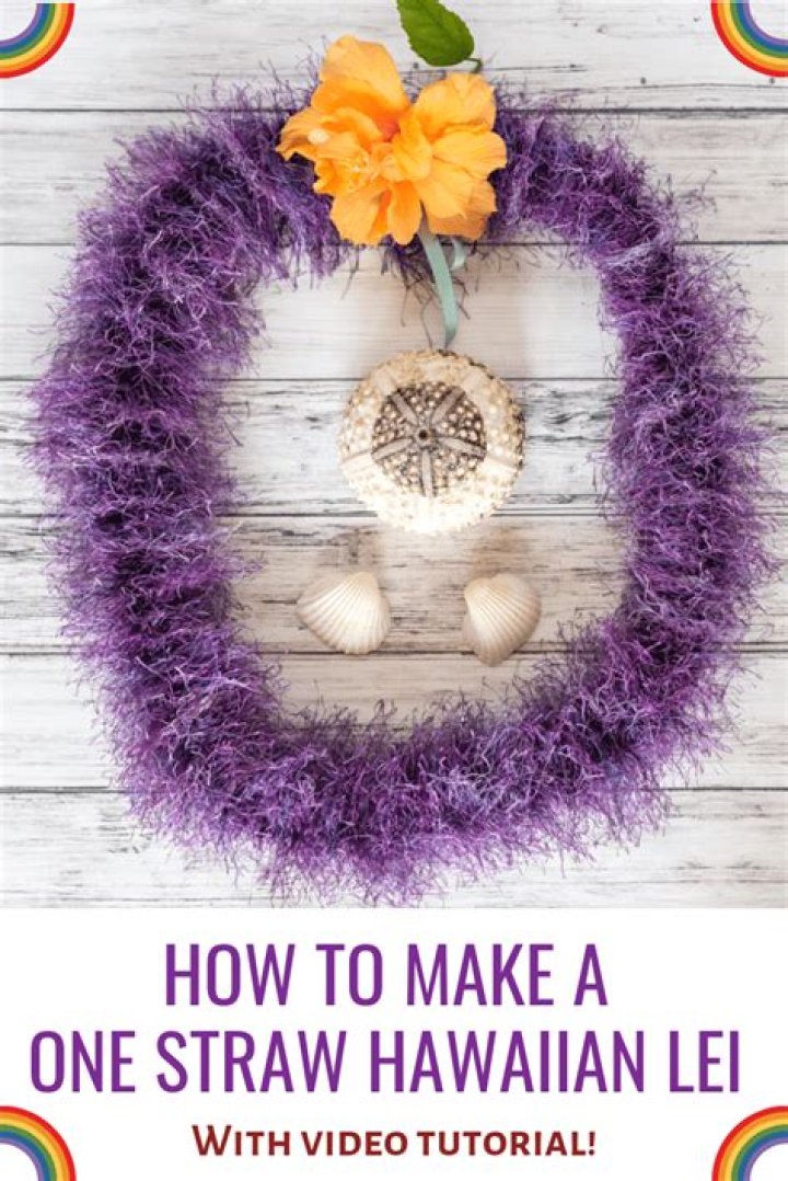 How much yarn do I need for an eyelash lei?