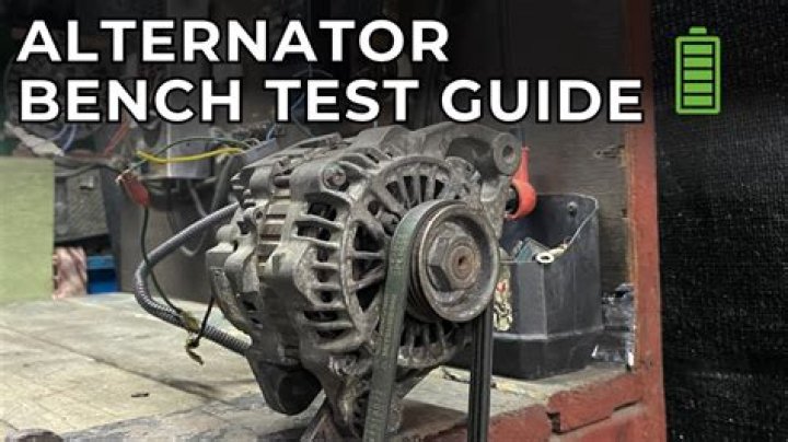 How to Bench Test an Alternator PDF: Step-by-Step Guide
