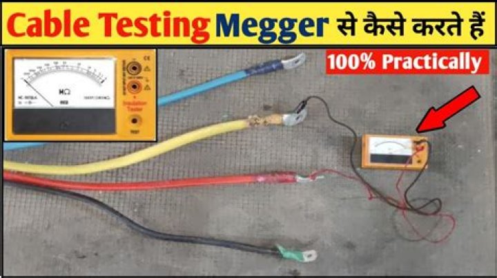 How to Perform Megger Cable Test: Step-by-Step Guide with PDF Manual