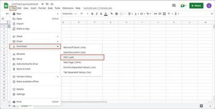 How to Download a GoTo Spreadsheet to PDF Easily