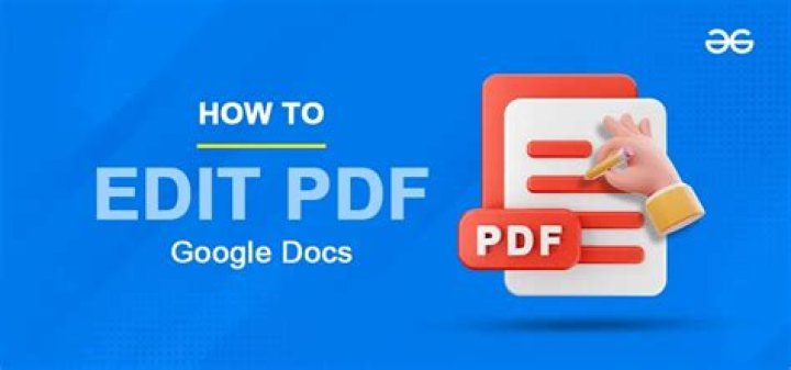 How to Edit PDF in Sheets: Step-by-Step Guide
