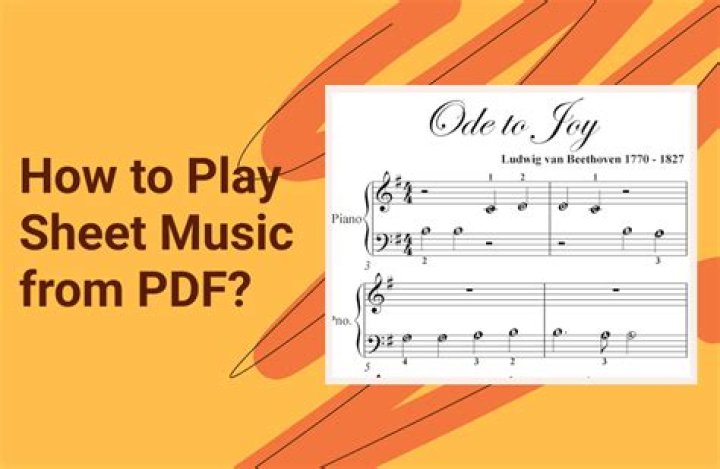 How to Edit Sheet Music PDF: Step-by-Step Guide