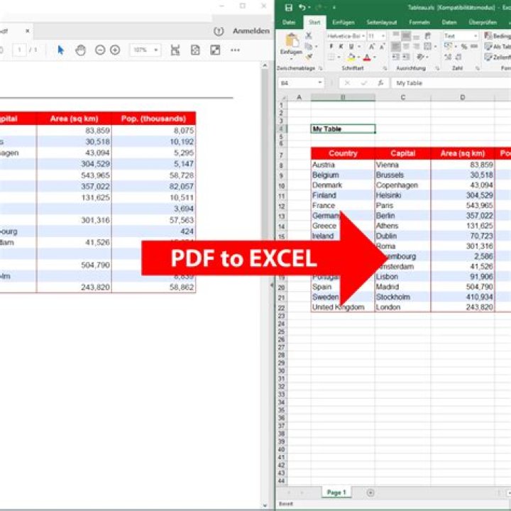 How to Export PDF to Excel Sheet: Step-by-Step Guide