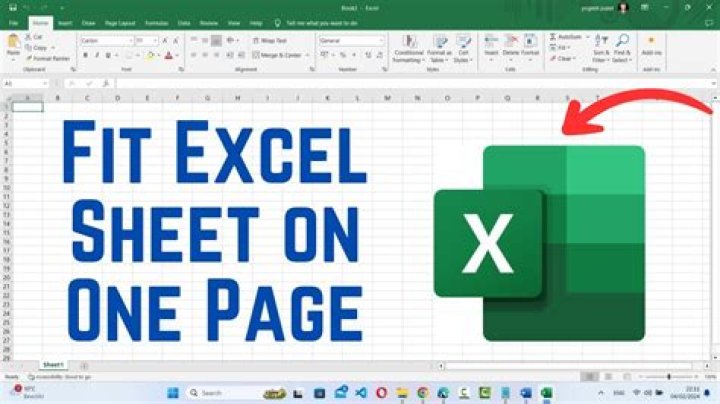 How to Fit Excel Sheet on One PDF Page: Easy Fix