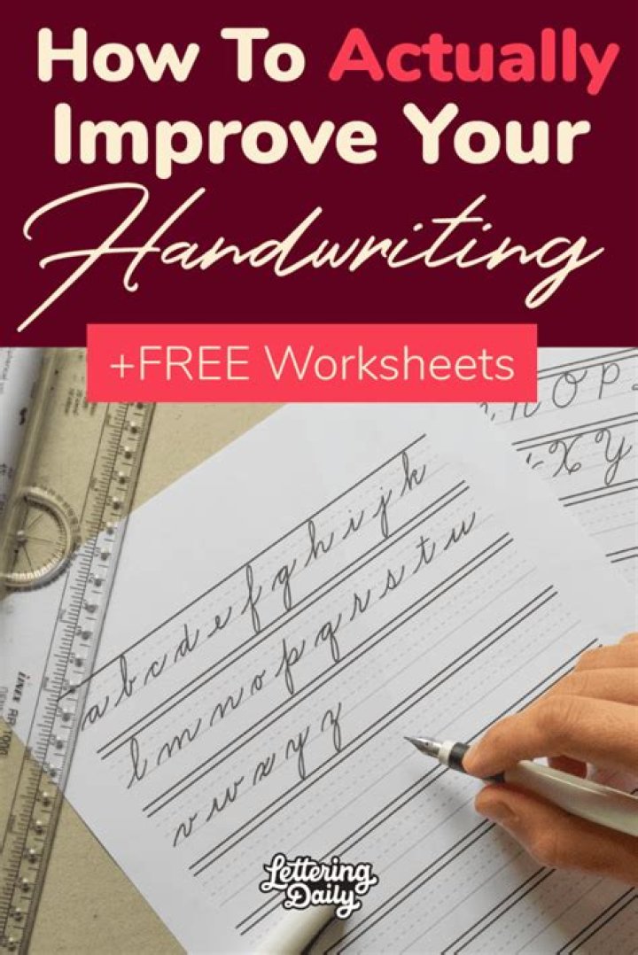 How to Improve Adult Handwriting: Step-by-Step Worksheets PDF