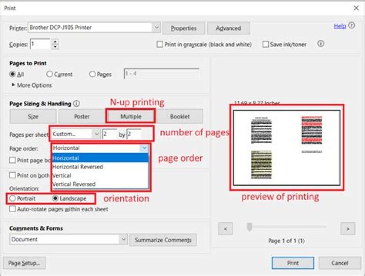 How to Print PDF 4 Pages Per Sheet: Step-by-Step Guide