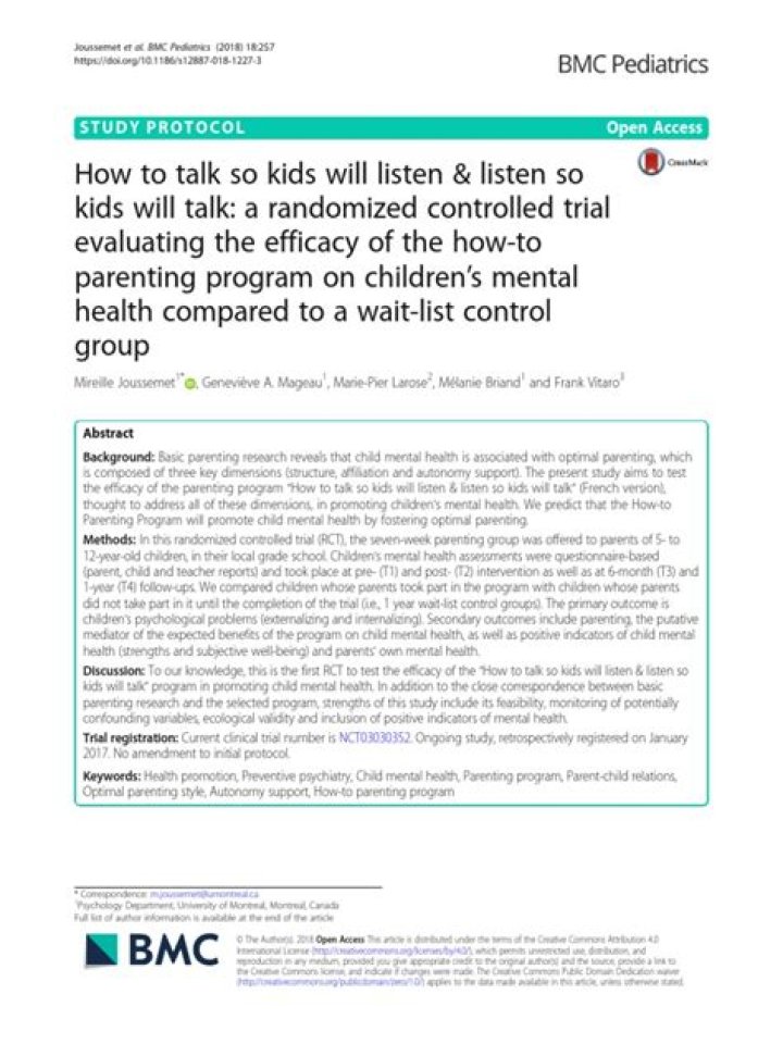 How to Talk So Kids Will Listen PDF: Proven Parenting Techniques