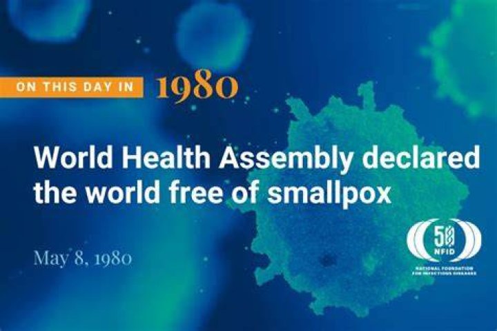 How was smallpox successfully eradicated?