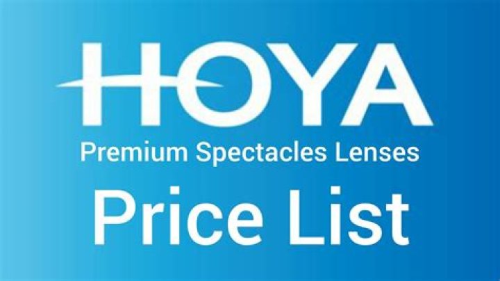 Hoya Lenses Price List PDF: Shop Affordable Quality Vision Solutions
