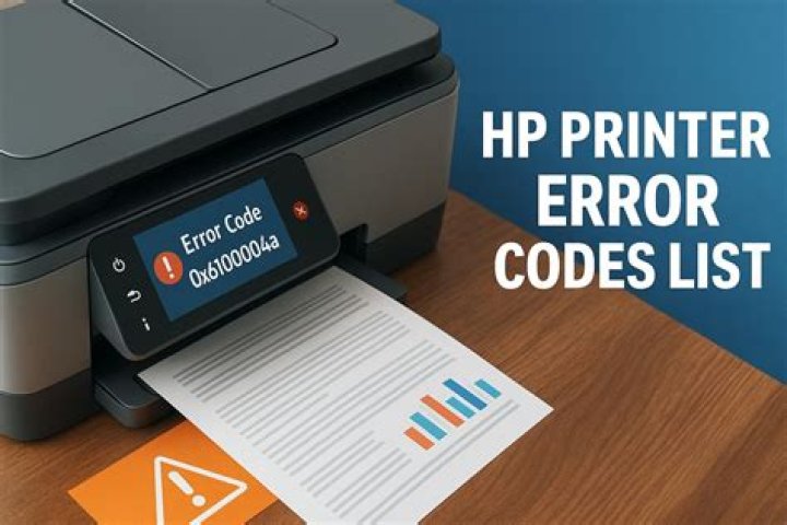 HP Printer Error Code List PDF – Quick Troubleshooting Guide