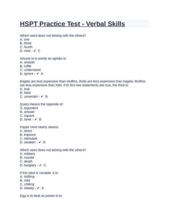 HSPT Practice Test PDF: Master Exam Readiness