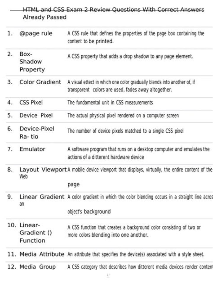 HTML and CSS Questions & Answers PDF: Master Frontend Fundamentals