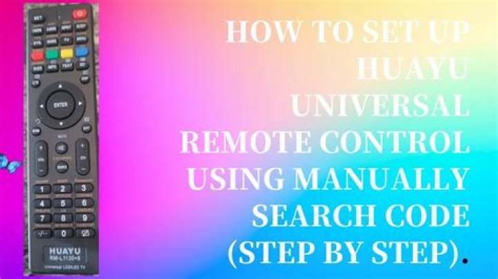 Huayu Universal Remote Code List PDF – Complete Compatibility Guide