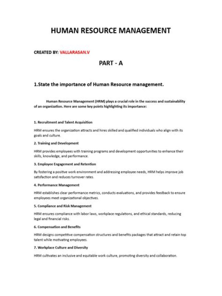 Essential Human Resource Management PDF for MBA Students
