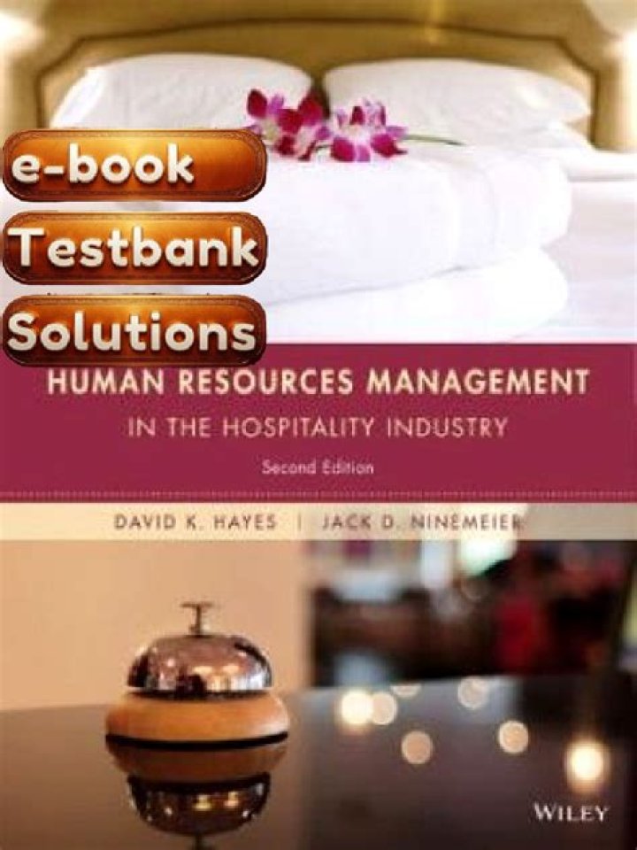 Human Resources Management in the Hospitality Industry 2nd Edition PDF