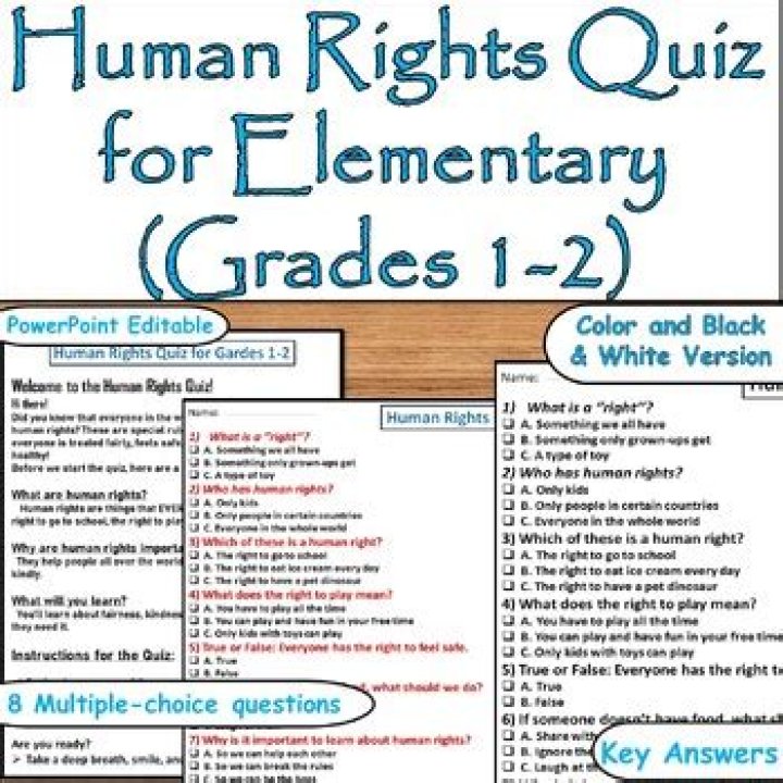 Human Rights Quiz Questions & Answers PDF – Download Now