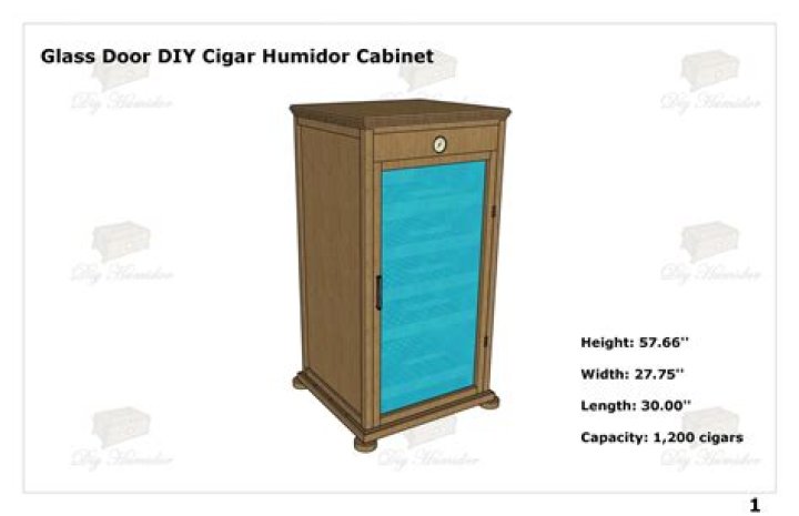 Get Accurate Humidor Cabinet Plans PDF for Perfect Wine Storage