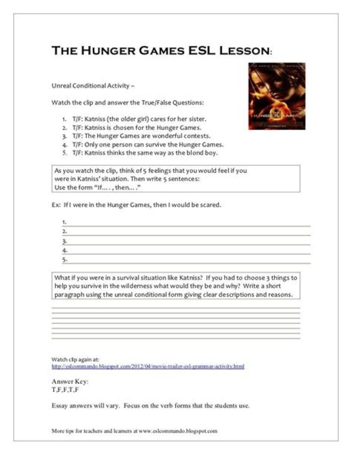 Hunger Games Lesson Plans PDF: Engaging Classroom Activities & Curriculum