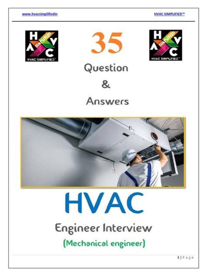 HVAC Questions and Answers PDF: Free Download for Homeowners & Technicians