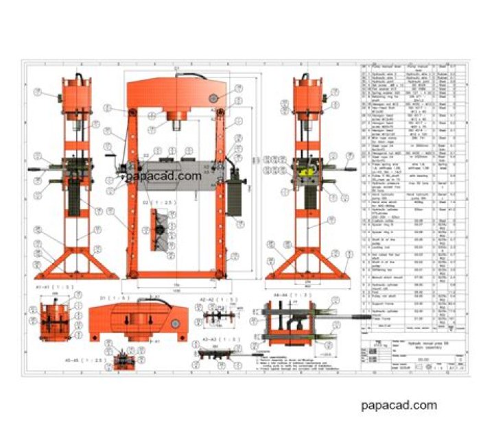 Hydraulic Press Plans PDF: Download Free Design & Specifications