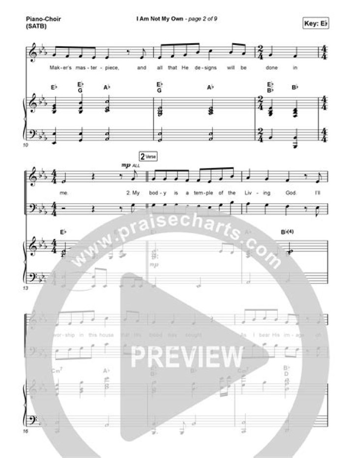 I Am Not My Own Sheet Music PDF – Why You Should Avoid Self-Published Music