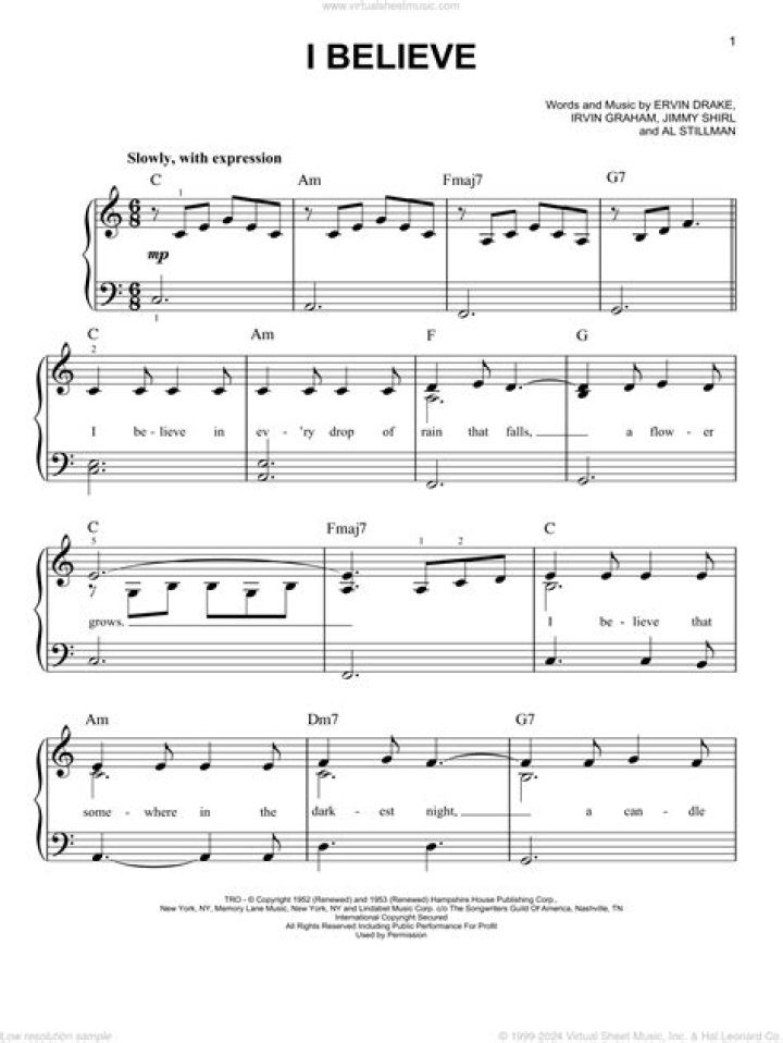 Download Free Piano Sheet Music PDF Instantly – i Believe PDFs Make Practice Easier