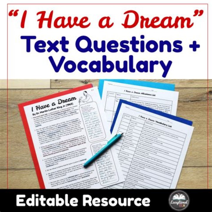 I Have a Dream Questions and Answers PDF – Free Download