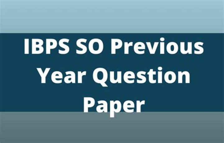 IBPS Previous Year Question Papers with Answers PDF Download