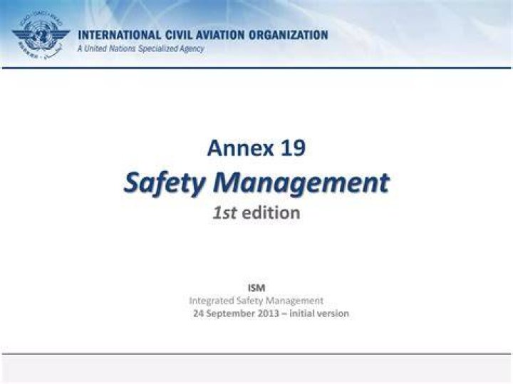 ICAO Annex 19 Safety Management PDF: Essential Guide for Aviation Safety