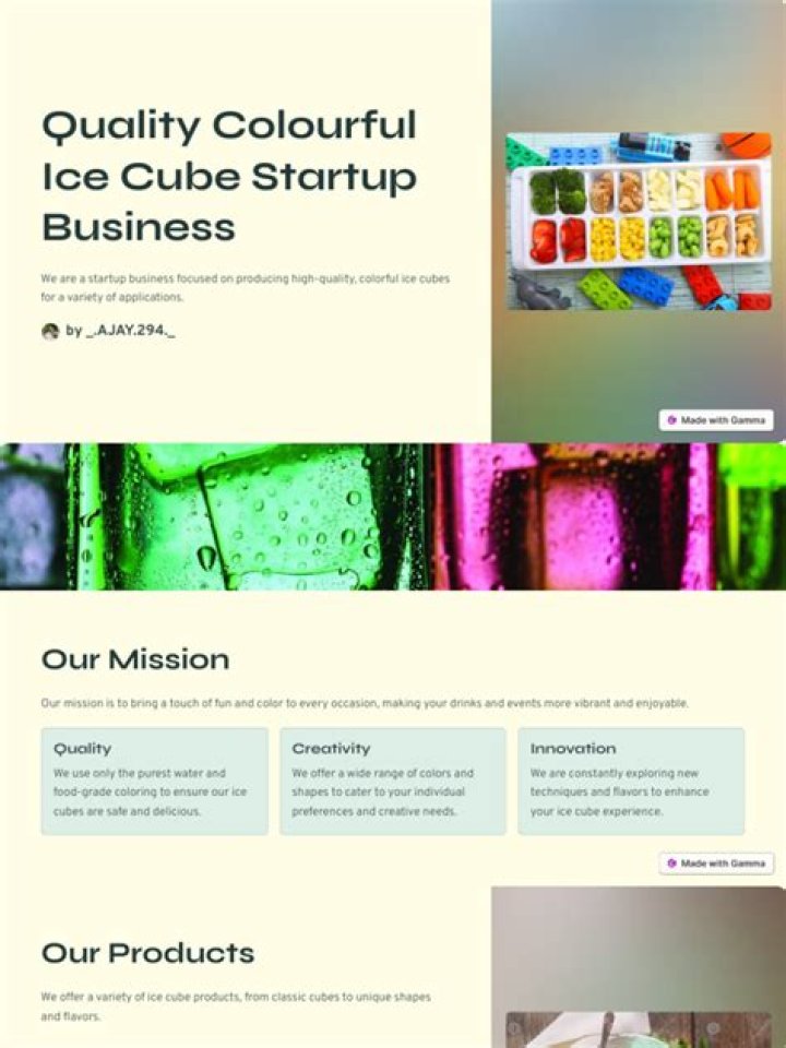 How to Start an Ice Cube Business Plan PDF