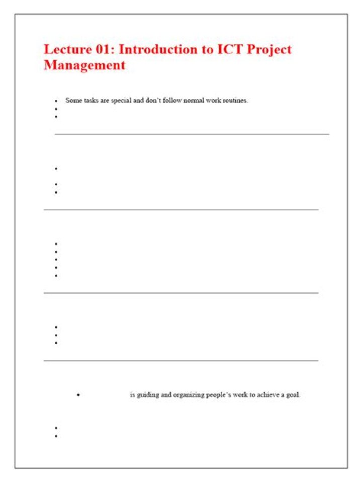 ICT Project Management PDF: Essential Guide & Templates