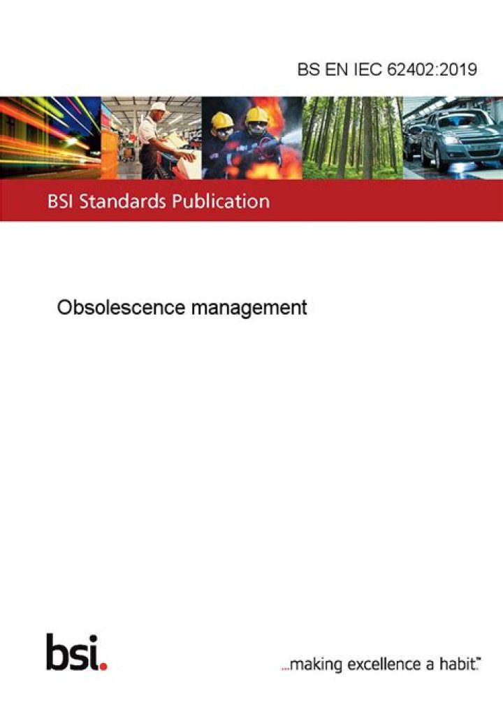 IEC 62402 Obsolescence Management PDF: Guide to Extend Product Lifecycle