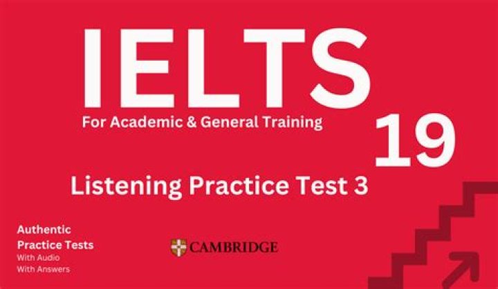 IELTS General Listening Practice Test PDF – Instant Download