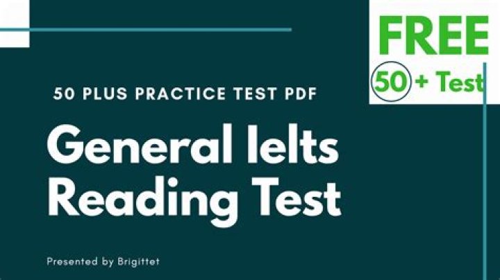 IELTS General Reading Practice Test PDF 2025: Instant Download