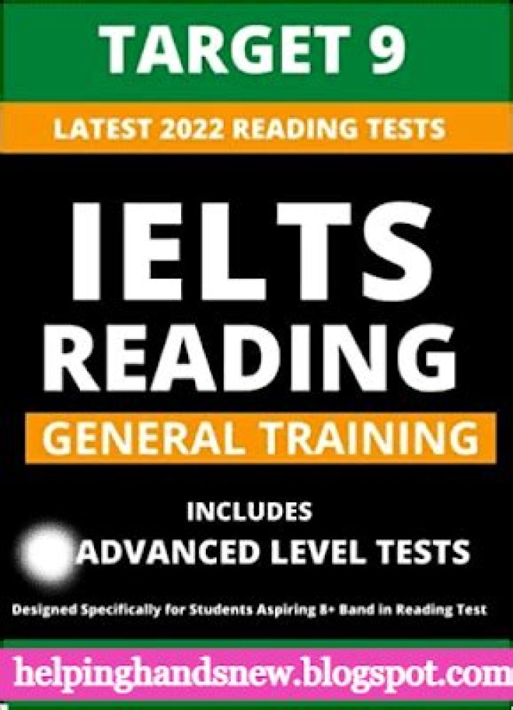 IELTS General Training Reading Practice Test PDF with Answers