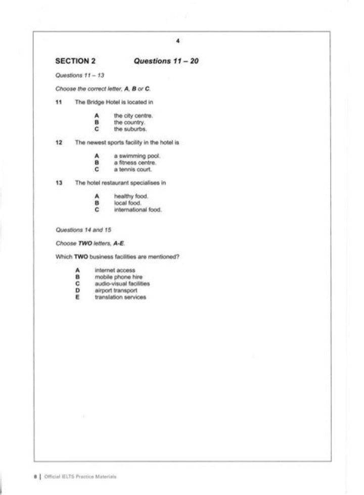 IELTS Practice Test PDF with Answers – Boost Your Score Today