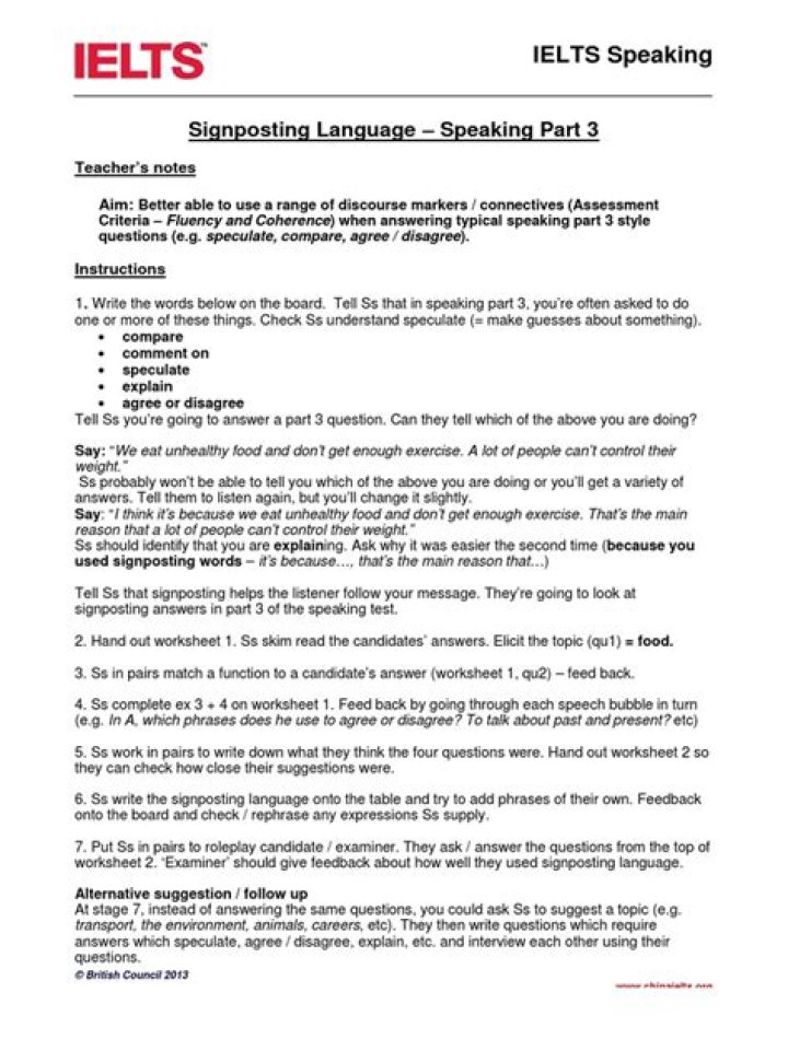 Free IELTS Speaking Lesson Plan PDF – Master Fluent English Conversation