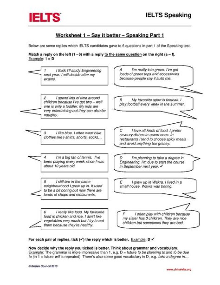 Free IELTS Worksheets PDF for Instant Download