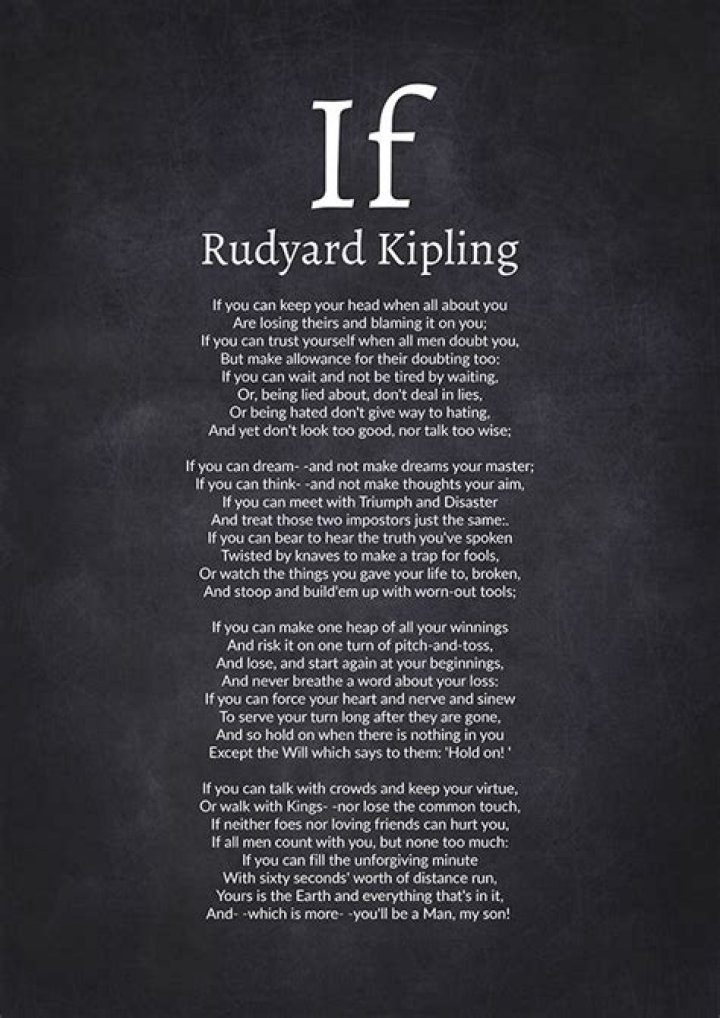 If Poem by Rudyard Kipling: Questions & Answers PDF