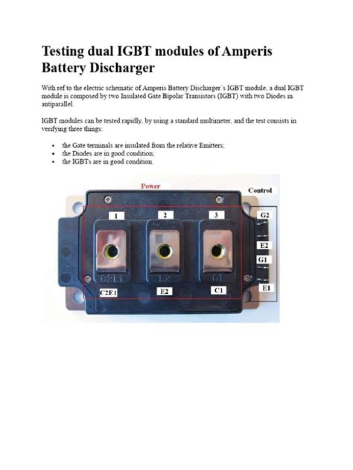 IGBT Testing PDF: Essential Guide & Test Reports