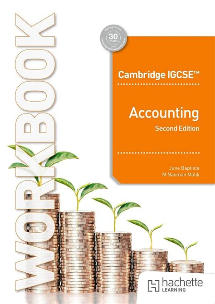 IGCSE Accounting Workbook Answers PDF Section 3 Complete: CPD Practice