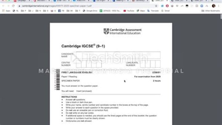 IGCSE English Paper 1 Model Answers PDF – Complete Exam Solutions